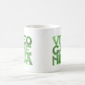 VIDEOSPIEL NINJA (Grün) Kaffeetasse (Mittel)