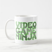 VIDEOSPIEL NINJA (Grün) Kaffeetasse (Links)