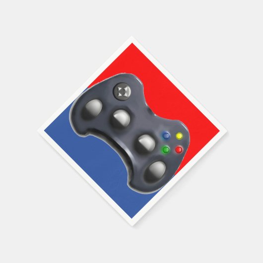 Videospiel-Party Serviette (Ecke)