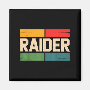Videospiel Räuber Vintage Retro Männer Frauen Mädc Magnet
