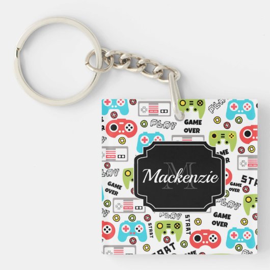 Videospiel Schlüsselanhänger (Vorderseite)