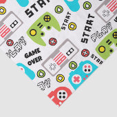 Videospiel Seidenpapier (Ausschnitt)