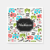 Videospiel Serviette (Vorderseite)