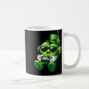 Videospiel Shamrock St. Patricks Day Gamer Jungen Kaffeetasse