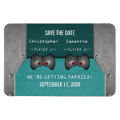 Videospiel Speichern Sie das Datumsfenster, Aquama Magnet (Horizontal)