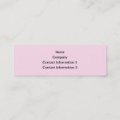 Videospiel-Spieler-Bär Mini Visitenkarte (Rückseite)