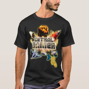 Videospiel-Themed Shirttödlicher Gamer/Gamer bei T-Shirt