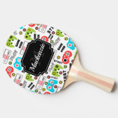 Videospiel Tischtennis Schläger (Seitenansicht)