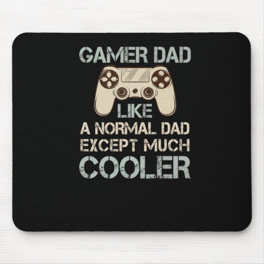 Videospiel Vater T - Shirt Mousepad (Vorne)