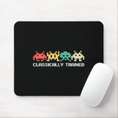 Videospiel-Vintag Retro-Gaming-Arcade 80er 2 Mousepad (Mit Mouse)