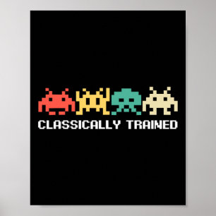 Videospiel-Vintag Retro-Gaming-Arcade 80er 2 Poster