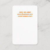 Videospielauflagekonsolen-Artblick Visitenkarte (Rückseite)