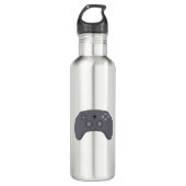 Videospielcontroller Edelstahlflasche (Vorderseite)
