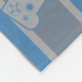 Videospielcontroller Fleecedecke (Ecke)
