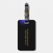 Videospielcontroller Gepäckanhänger (Rückseite vertikal)