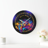 Videospielcontroller Große Wanduhr (Zuhause)