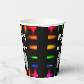 Videospielcontroller Neon Gaming Geburtstagsparty Pappbecher (Rechts)