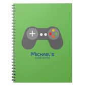 Videospielcontroller rückgängig machen notizblock (Vorderseite)