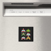 Videospielcontroller Weihnachtsmannmütze Gamer Boy Magnet (In Situ (Geschirrspüler))