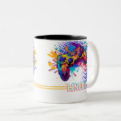 Videospielcontroller Zweifarbige Tasse (VorderseiteRechts)