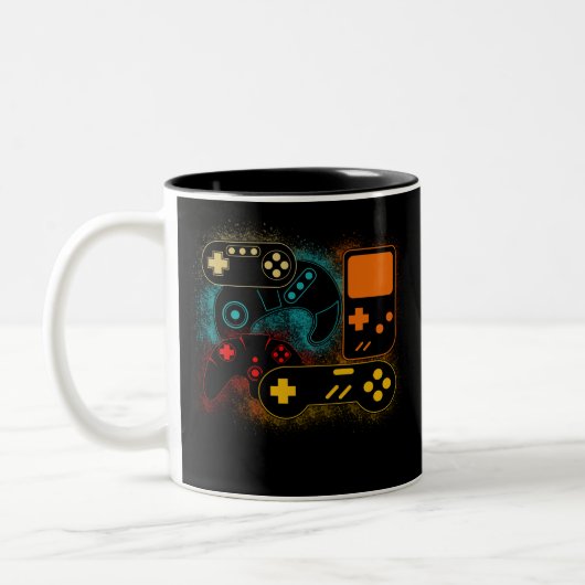 Videospielcontroller Zweifarbige Tasse (Links)