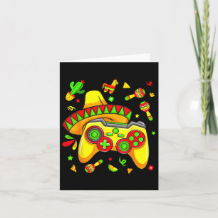 Videospiele Cinco De Mayo Gamer Boys Kids Le Karte