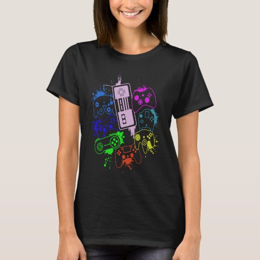 Videospiele - Cooler Gamer 3 T-Shirt (Vorderseite)