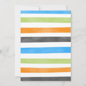 Videospiele Einladung zum Geburtstag (Rückseite)