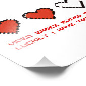 Videospiele Fotodruck (Ecke)