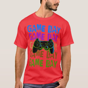 Videospiele für den Game Day T-Shirt