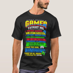 Videospiele Gamer Cool Teenager Männer Frauen T-Shirt
