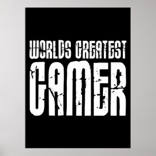 Videospiele Gaming & Gamers Weltbest Gamer Poster