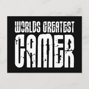 Videospiele Gaming & Gamers Weltbest Gamer Postkarte