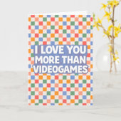 Videospiele Karte (Gelbe Blume)