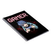 Videospiele Kid Anime Cool Console Gaming Notizblock (Rechte Seite)