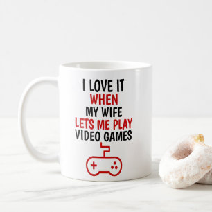 Videospiele Liebesgeschenk, Lustiges Geschenk für Kaffeetasse