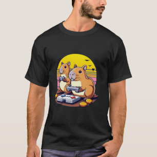 Videospiele Lover Capybara T-Shirt