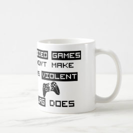 Videospiele machen uns nicht heftig (XBOX 360) Kaffeetasse