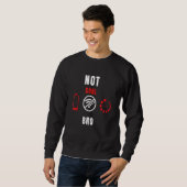 Videospiele nicht Cool Bro Gamer Developer Electro Sweatshirt (Vorne ganz)