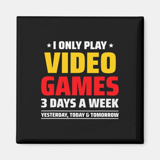 Videospiele - PC Console Gaming - Funny Video Game Magnet (Vorne)