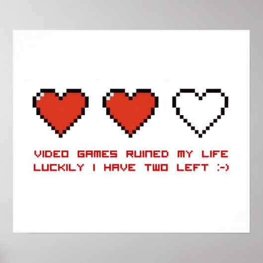 Videospiele Poster (Vorne)