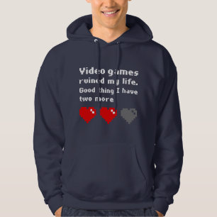 Videospiele ruinierten mein Leben Hoodie