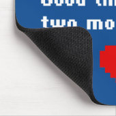 Videospiele ruinierten mein Leben Mousepad (Ecke)