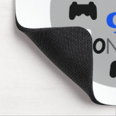 VIDEOSPIELE SIND EIN TROST! MOUSEPAD (Ecke)