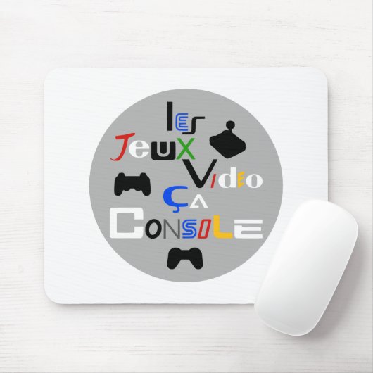 VIDEOSPIELE SIND EIN TROST! MOUSEPAD (Mit Mouse)