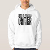 Videospiele Spiel u. Gamersweltbester Gamer Hoodie (Vorderseite)