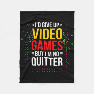 Videospiele spielen - Videospieler Meme - Lustiges Fleecedecke