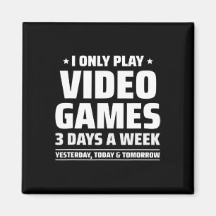 Videospiele spielen - Videospieler Meme - Lustiges Magnet