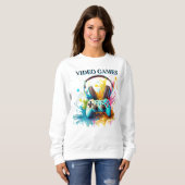 Videospiele Sweatshirt (Vorne ganz)