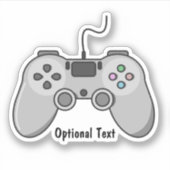 Videospiele-Tag Aufkleber (Vorderseite)
